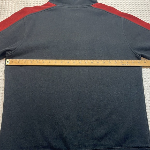 Harley Davidson Hoodie Black And Maroon Men's Medium Logo Pre Owned - Picture 11 of 12